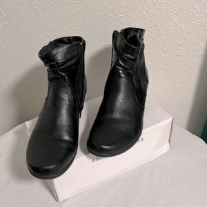 Black booties earth origins